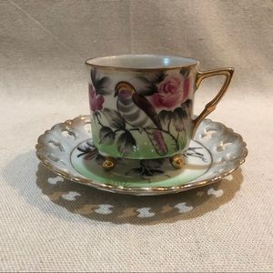 CDGC Bird and Flower Cup and Saucer